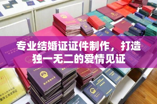 博山专业结婚证证件制作，打造独一无二的爱情见证
