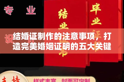 博山结婚证制作的注意事项，打造完美婚姻证明的五大关键点