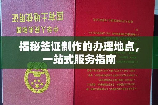 博山揭秘签证制作的办理地点，一站式服务指南