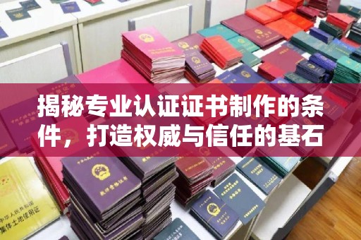博山揭秘专业认证证书制作的条件，打造权威与信任的基石